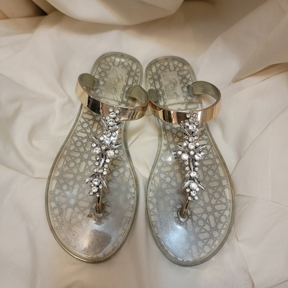 Badgley Mischka Elegant Jeweled Women's Sandals